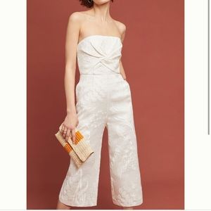 Natalie Embroidered Wide-Leg Jumpsuit